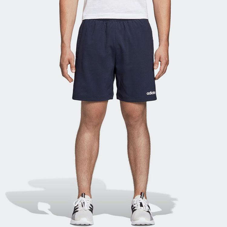 adidas Мужские шорты с боковыми полосками Legend-Ink-Blue DU0501