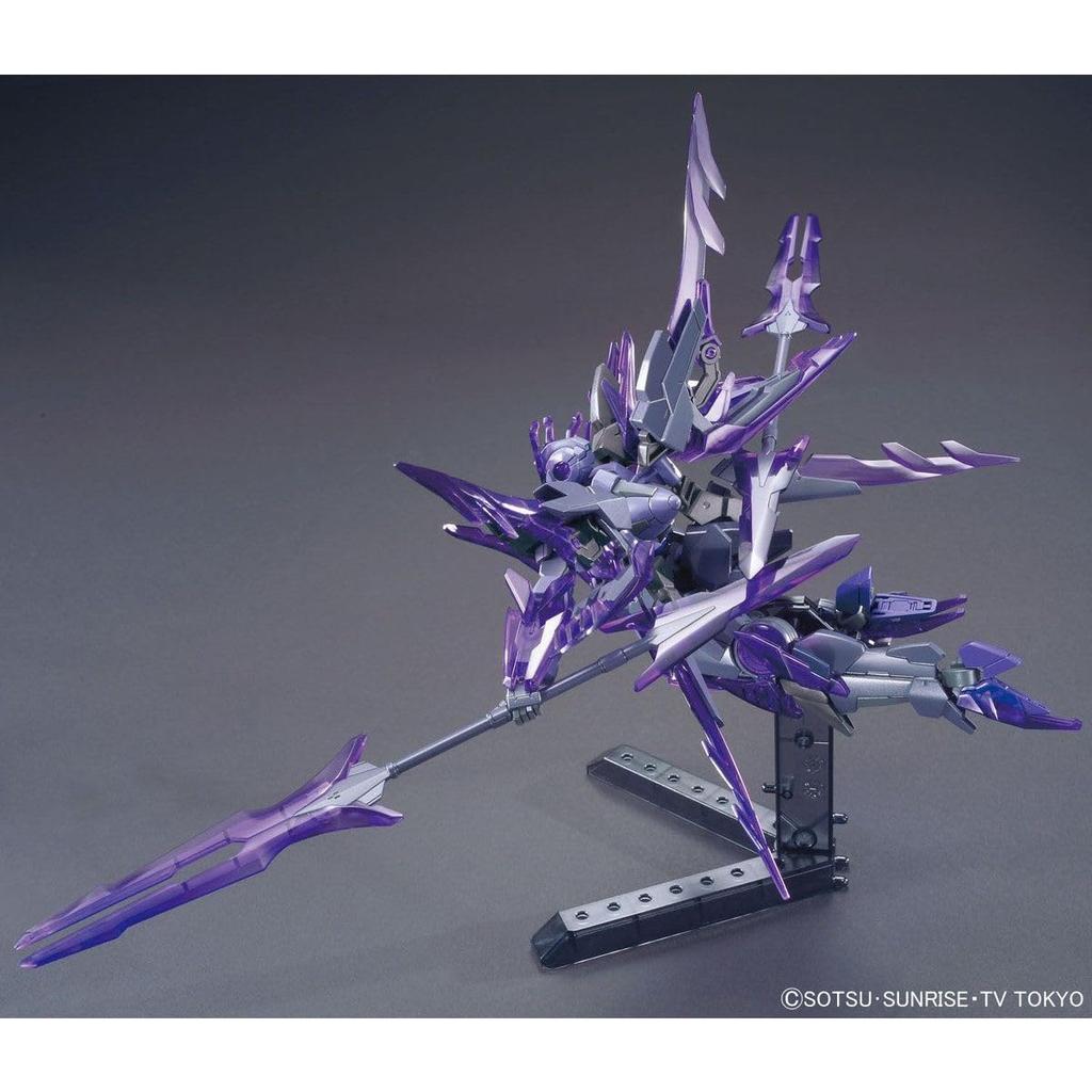 Пластиковая модель HGBF Gundam Build Fighters Flame Try Transient Gundam Glacier в масштабе 1/144 с цветовой кодировкой