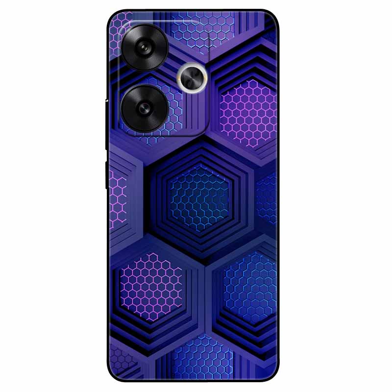 Для Xiaomi Poco F6 6.67" Чехол Силиконовый Цветной Мягкий Черный Чехлы для Телефона Для Xiaomi Poco F6 Pro 5G Чехол Redmi Turbo 3 Чехлы