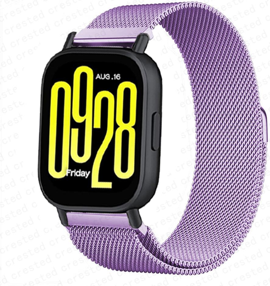 Миланский браслет для Xiaomi Redmi Watch 5 Active Металлический Браслет из Нержавеющей Стали ремешок Redmi Watch 5 Lite Магнитный Браслет