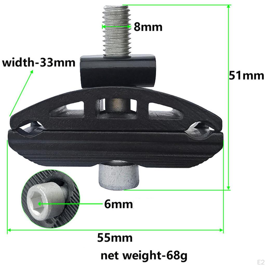 Головка седловой трубы для велосипедного подседельного штыря, стойка с винтовой подседельной трубой, алюминиевый сплав, велосипедный, портативный