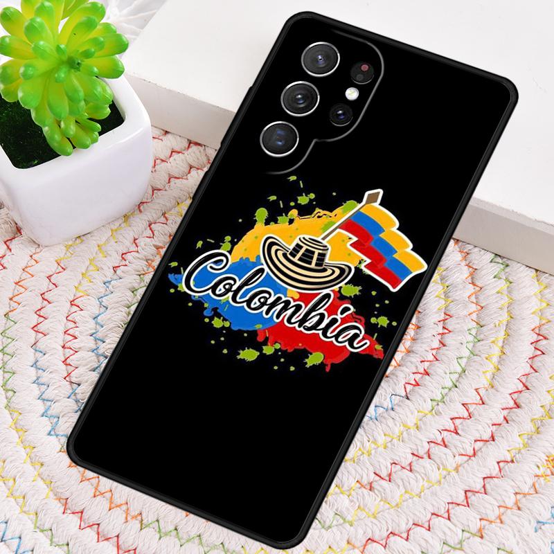 Чехол для телефона Флаг Колумбии для Samsung Galaxy note 10 pro S26 Ultra S23 S24 FE S25 S21 S22 PLUS ударопрочный