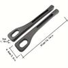 2pcs Car Seat Gap Filler Side Seam Plug Strip Styling Seat Gap Anti-drop Filling Strip Portable Interior Decor Auto Accsesoriers