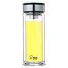 HEENOOR Double-Walled Borosilicate Glass Tea Infuser Mug