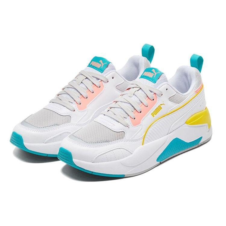 Puma Рентген 2 Квадратные Унисекс Белый Синий Розовый 373108-22
