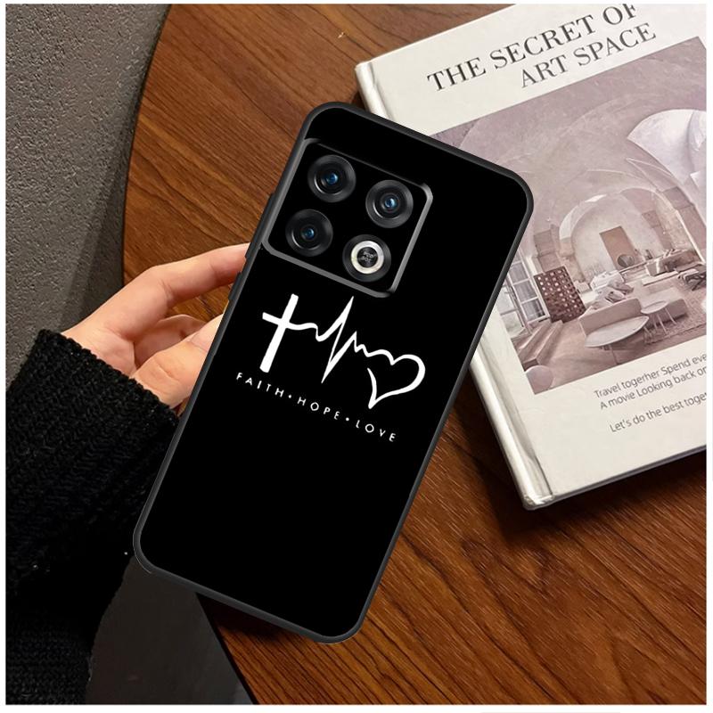 Чехол с библейским стихом и христианской цитатой для OnePlus 8 9 10 Pro 11 12 9R 10T 10R 12R OnePlus Nord 3 CE 2 Lite CE4 N10 N20