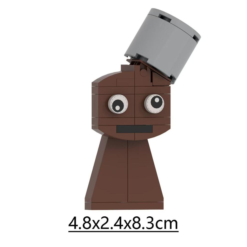 2024 3D Детский блочный пластиковый игровой конструктор для подростков и детей Incredibox Sprunki