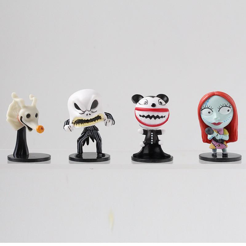 Кошмар перед Рождеством Хэллоуин Джек ПВХ Игрушка Модель для Детского Подарка