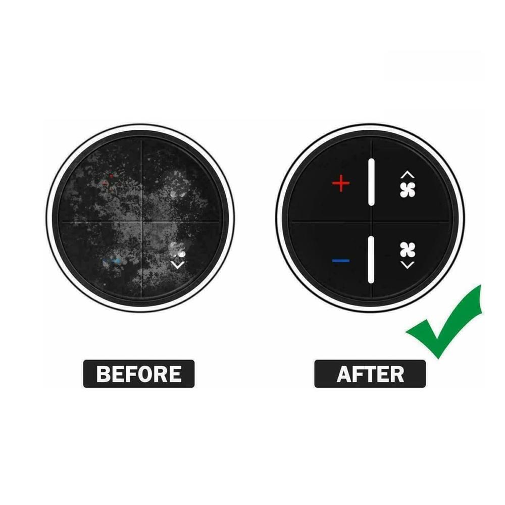 Комплект для ремонта кнопок Наклейка переключателя приборной панели AC для Chevrolet Silverado 2007-2013