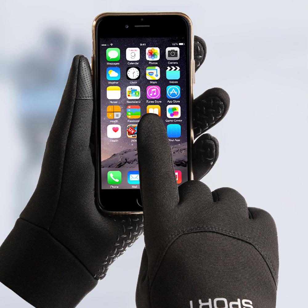 Осенне-зимние теплые перчатки для велоспорта, термальные перчатки для спорта на открытом воздухе, бега, велосипеда, лыж, кемпинга, походов, мотоциклетных перчаток для мужчин