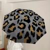 1pc Leopard Print Automatic Open/Close Umbrella, Halloween &  Gifts - Ideal for Daily, Formal, Party Use, Durable Canopy yy251011021