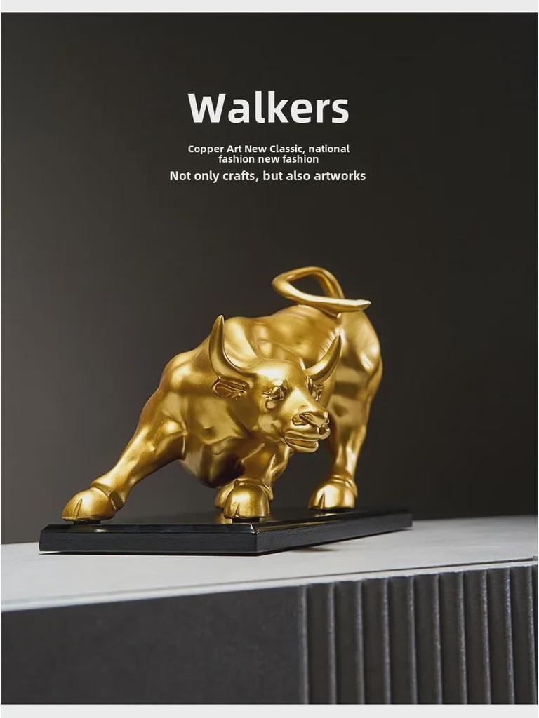 Декор фигурки быка Тельца: Роскошное украшение для гостиной и винного шкафа с бесплатной доставкой — идеальный декоративный подарок для мужчин