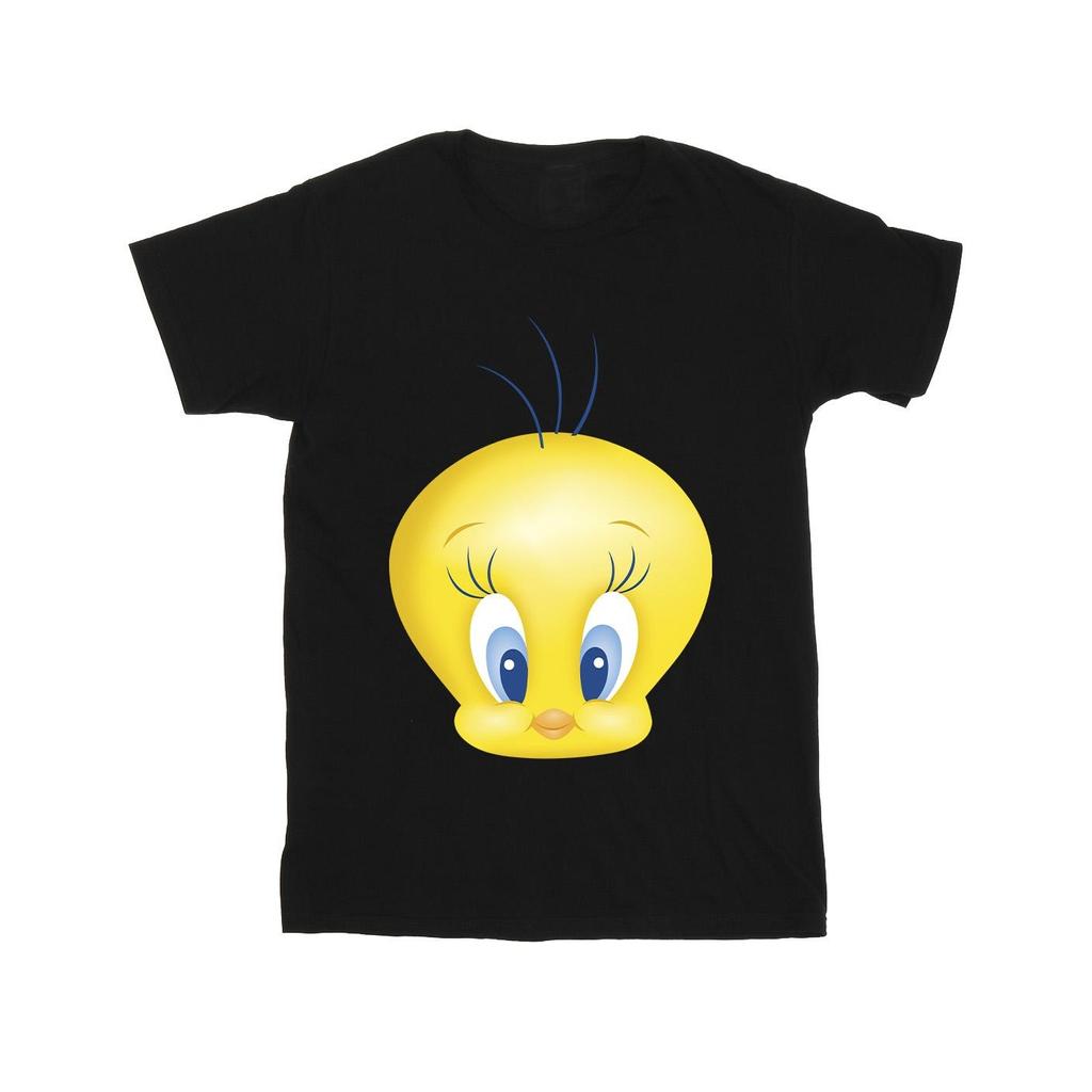 Looney Tunes Mens Tweety Face T-Shirt