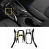 5 шт., нержавеющая сталь, углеродное волокно, панель переключения передач, держатель стакана для воды, накладка для Toyota Corolla, аксессуары для интерьера