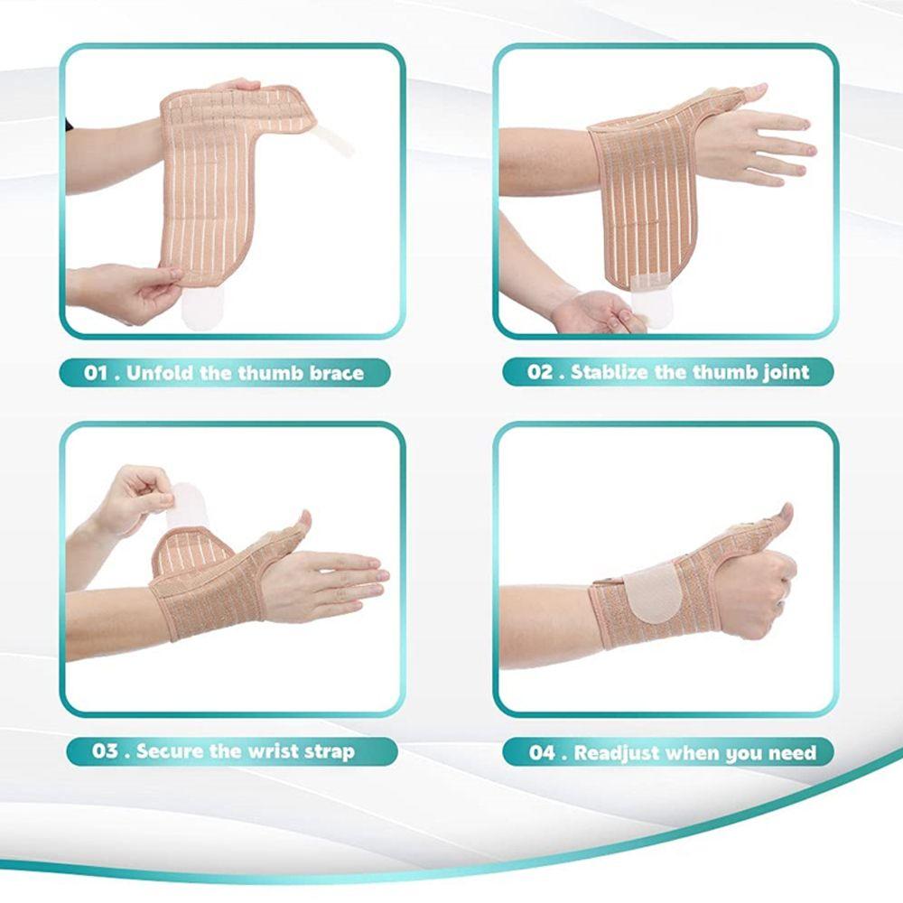 Протектор артрита, растяжение связок, повязка на запястье, опора для большого пальца, бандаж на запястье, шина для большого пальца