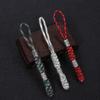 Outdoor Survival Kit Lucky Jewelry Charms Rune Bead Parachute Cord Keychains Keychain Car Key Chain