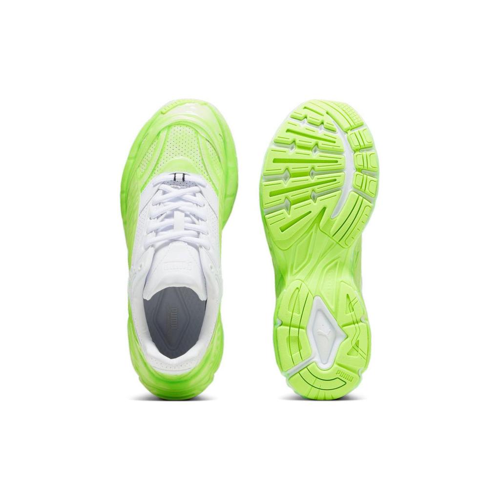 New PUMA Velophasis Slime 'White Neon Green' 393754-01