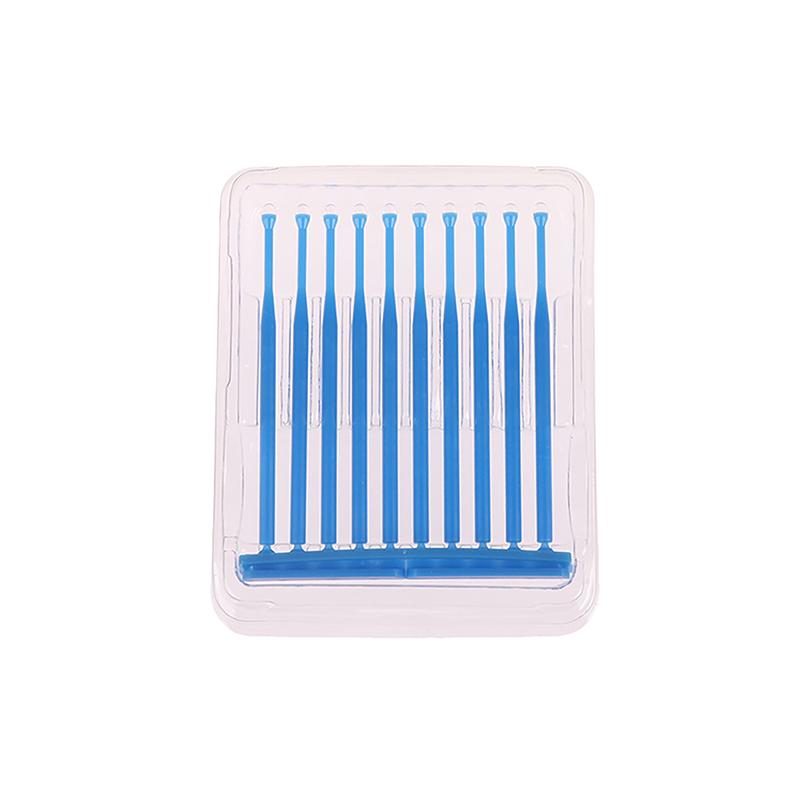 10 шт./кор. стоматологический одноразовый микроаппликатор, кисточка, палочка, аппликатор с клеевым наконечником для зубной коронки, фарфорового винира, стоматология