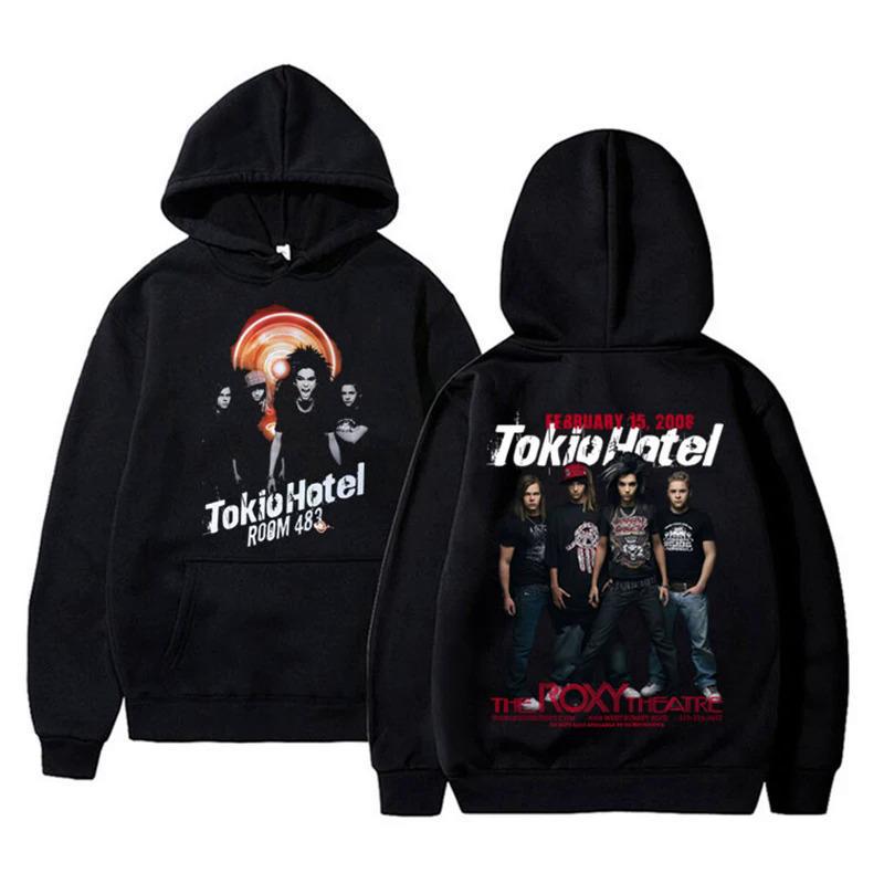 Толстовка с капюшоном рок-группы Hoodies