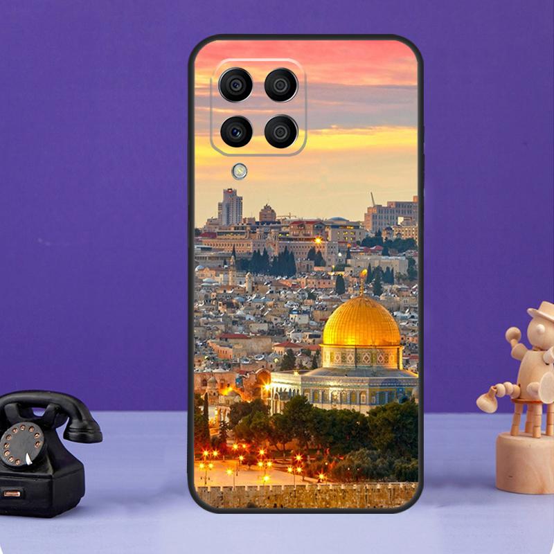 Jerusalem Building Case For Samsung Galaxy M34 M13 M53 M51 M31 M11 M14 M54 M12 M32 M52 M16 M36 M56 M15 M35 M55
