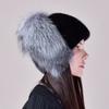 Winter New Mink Fur Hat Silver Fox Hair Phoenix Tail Women's Hat Whole Mink Versatile Thermal Hat Children