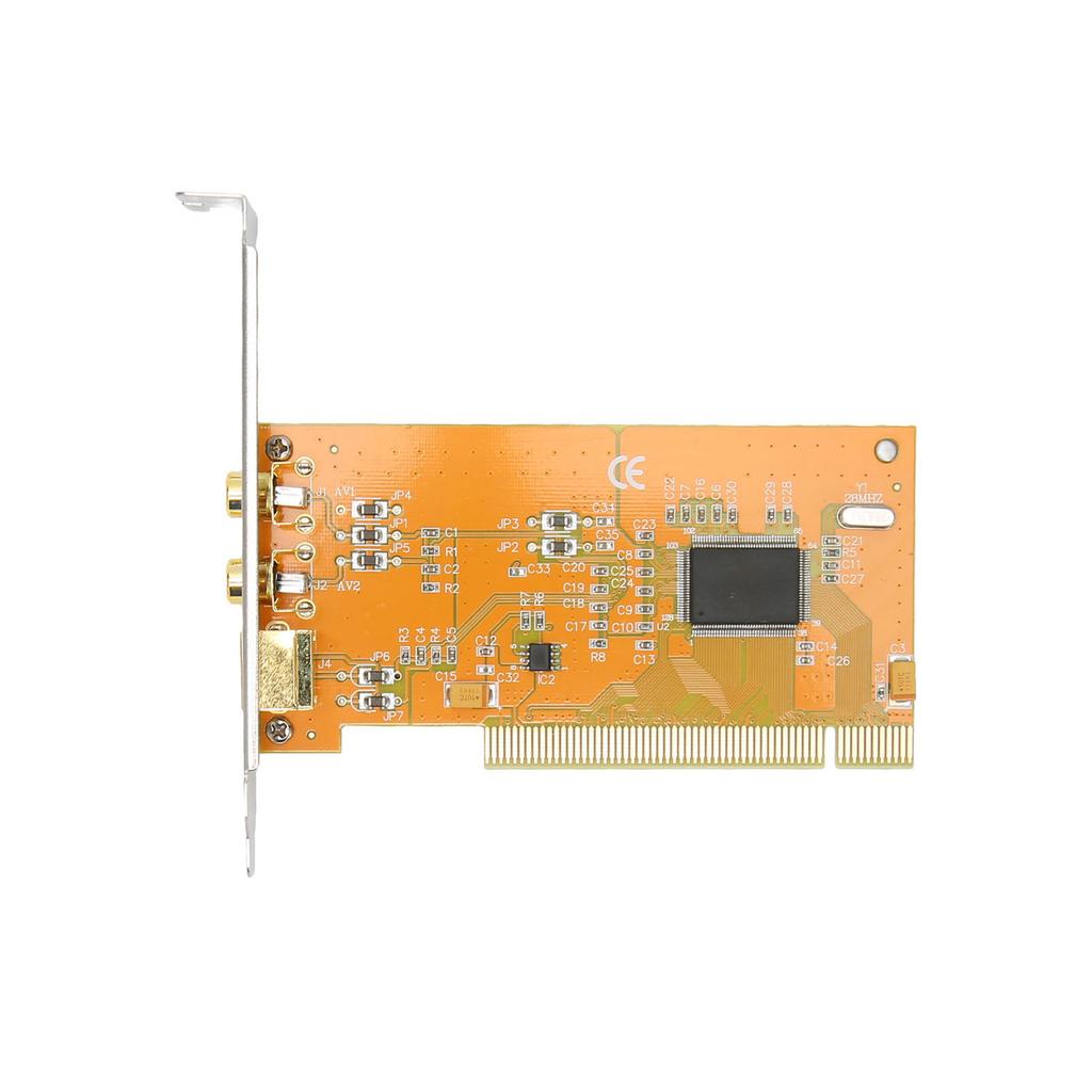 PCI Express Capture Card 640x480 Resolution Clear Picture Quality Plug and Play PCIe Capture Card