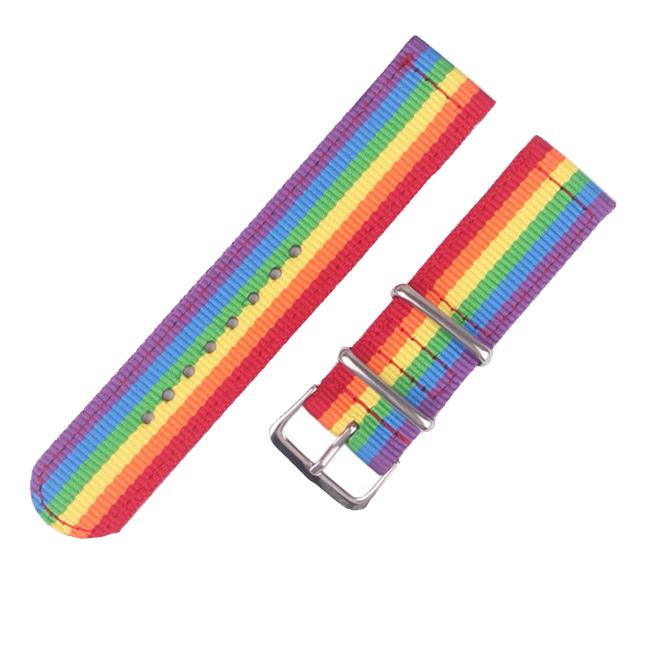 20mm 22mm watch strap For Samsung Galaxy watch 7/4/6/classic/5 pro/Gear S3/amazfit Nylon loop bracelet Huawei GT 2E/3/Pro/4 band