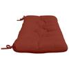 Bench Cushion VIANEN 100percent  Polyester Red 110 x 40 x 12 cm