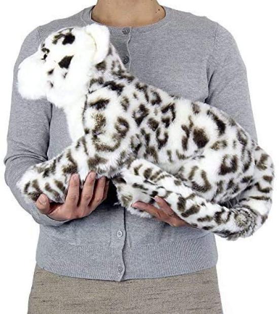 Colorata Snow Leopard Plush Toy (ParentRealistic Animal FamilySoft Touch) Realistic Animal Toy Doll Gift Present Birthday (Twice Checked) Christmas