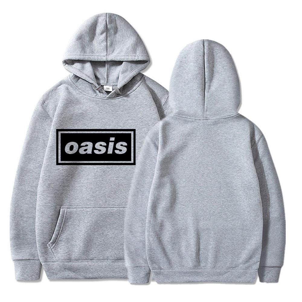 Oasis Men's Hooded Sweatshirt (Retro Style)