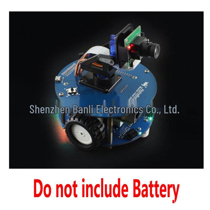 Raspberry Pi 4B Smart Car with Wireless Video, Infrared Obstacle Avoidance, Tracking, and Remote Monitoring