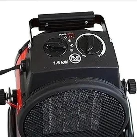 Portable Ceramic Electric Space Heater Thermostat Air Warmer Radiator Room Fast Heat Auto Shut-Off Safety Feature 2000W 3000W