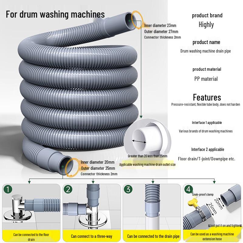 Haili Washing Machine & Dishwasher Drainage Solutions