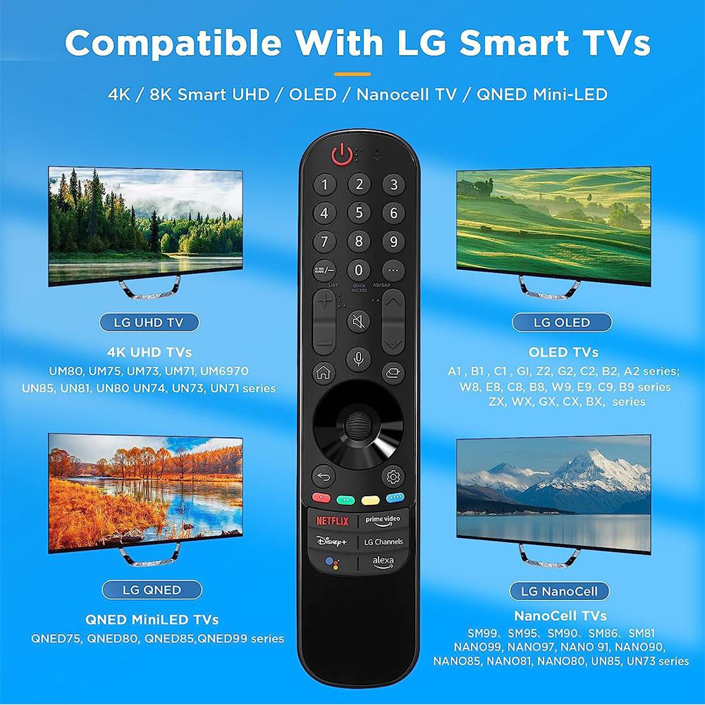 Новый сменный Magic Пульт ДУ для Smart TV LG 4K 8K AKB76039902, MR22GA