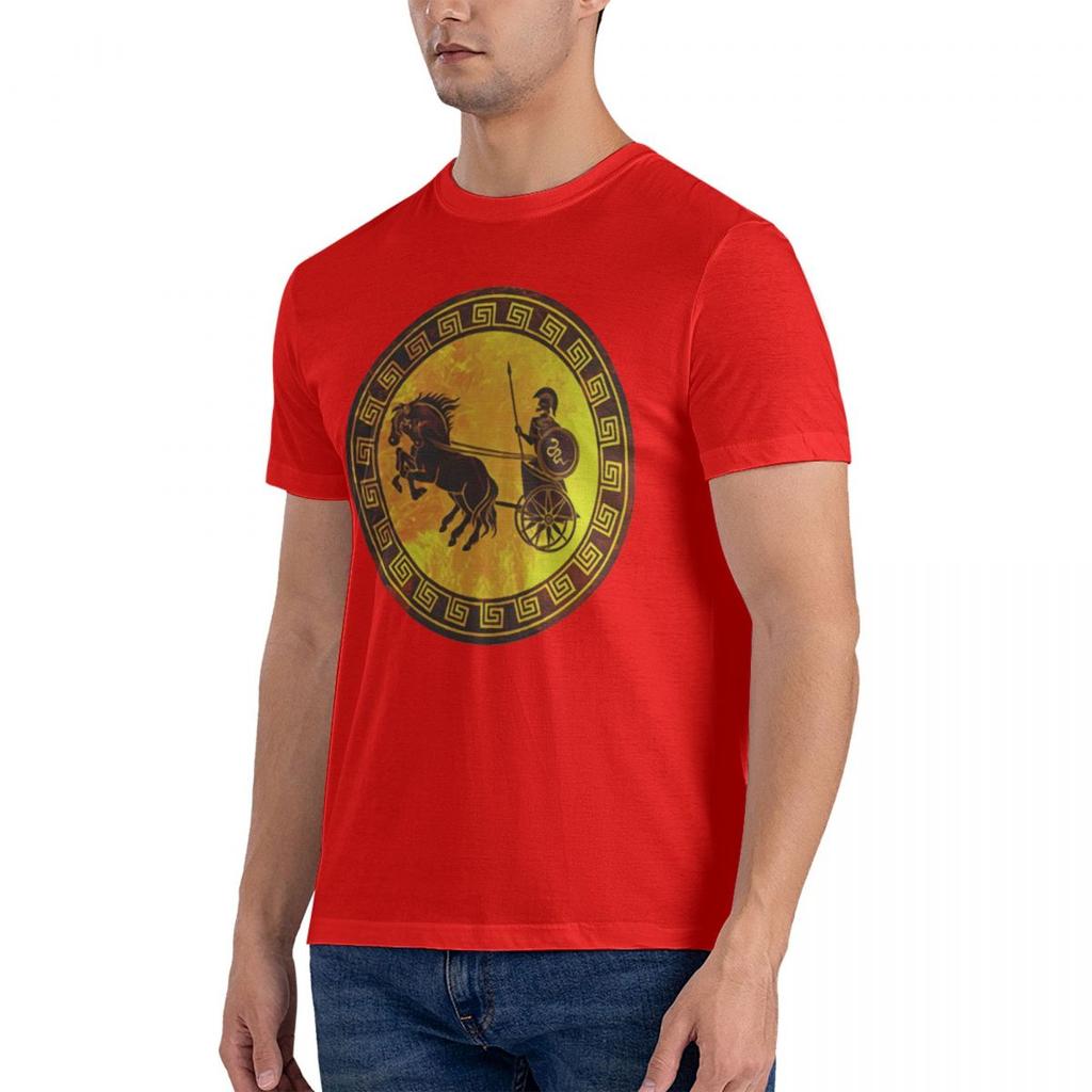 Greek T-Shirt Greco Roman Gladiator Spartacus Conan War Athena Taygetos New Homme Tops Tee Shirt Comfortable Short Sleeve
