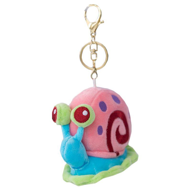 Fluffy Spongebob Patrick Star Squidward Plush Toy Pendant Soft Stuffed Doll For Girls And Boys