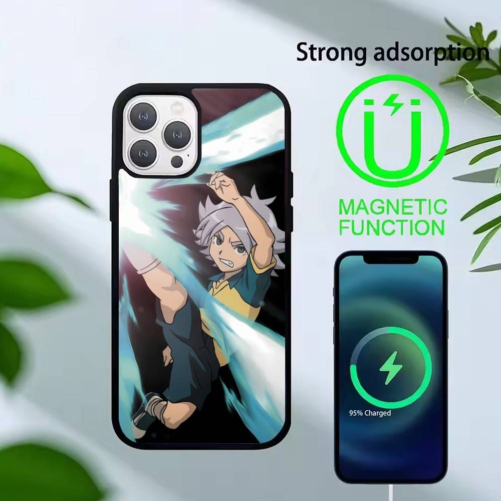 Cool Football InazumaS Eleven 11 Phone Case For iPhone17,16,15,14,13 Plus,Pro Max Magnetic For Magsafe Wireless Charging