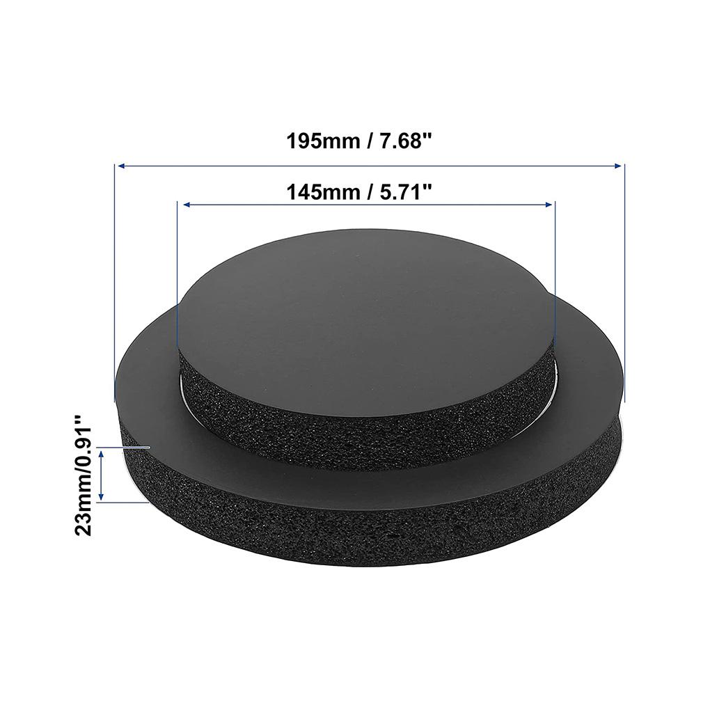 4 шт. Автомобильные дверные динамики, звукоизолирующие кольца, круглая накладка