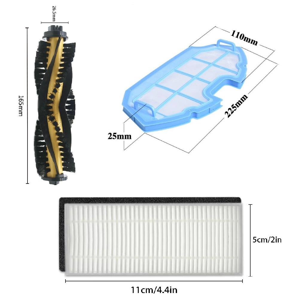 Replacement Parts Compatible for Ecovacs Deebot N79S N79 DN622 DN622.11 N79W For Cecotec Conga 990 vacuum cleaner components