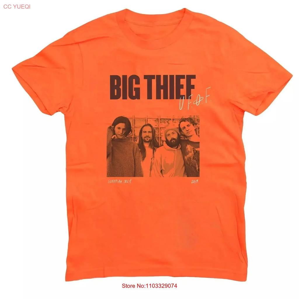Big Thief Orange T Shirt Full size S 5XL CS242 vintage Washed graphic Stretched Stylish fashion homme Casual Slightly