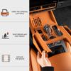 Для аксессуаров HAVAL H9 MK2 2024 2025 2026 Автомобильный центральный ящик для хранения силиконовый держатель для стакана воды и телефона Интерьер