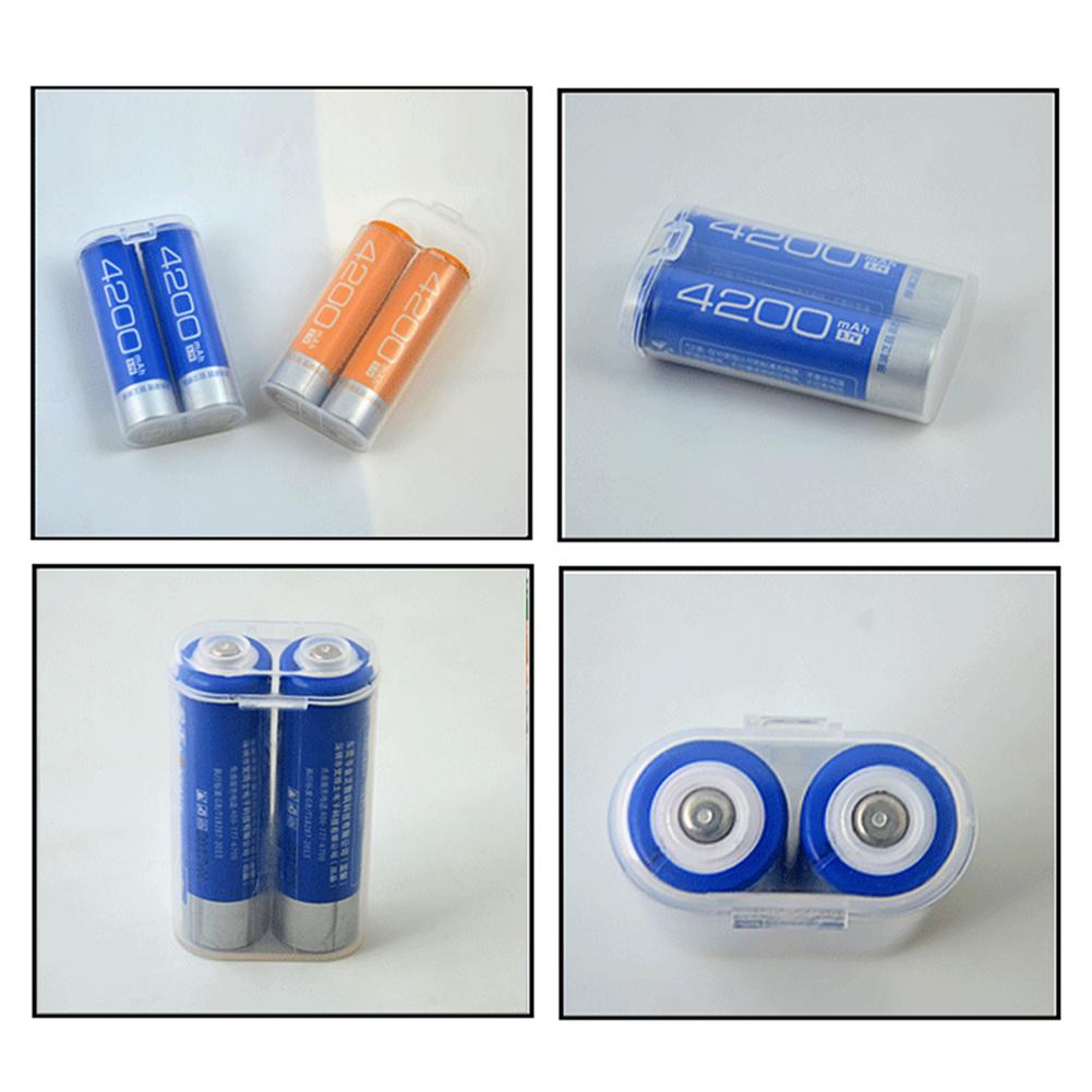 Портативный бокс для хранения аккумуляторов 18650, жесткий кейс-держатель, блок питания для перезаряжаемых аккумуляторов, кейс для аккумуляторов 18650