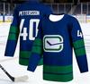 Новая тренировочная хоккейная футболка Vancouver Canucks для мужчин - Дышащая, быстросохнущая футболка с длинным рукавом для активного отдыха Дети