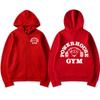 Powerhouse Men And Women Gym Zipper Hoodie Oversized Jacket  Gothic Coats Zip Up Geek Fitness Classic Simple Hoodies