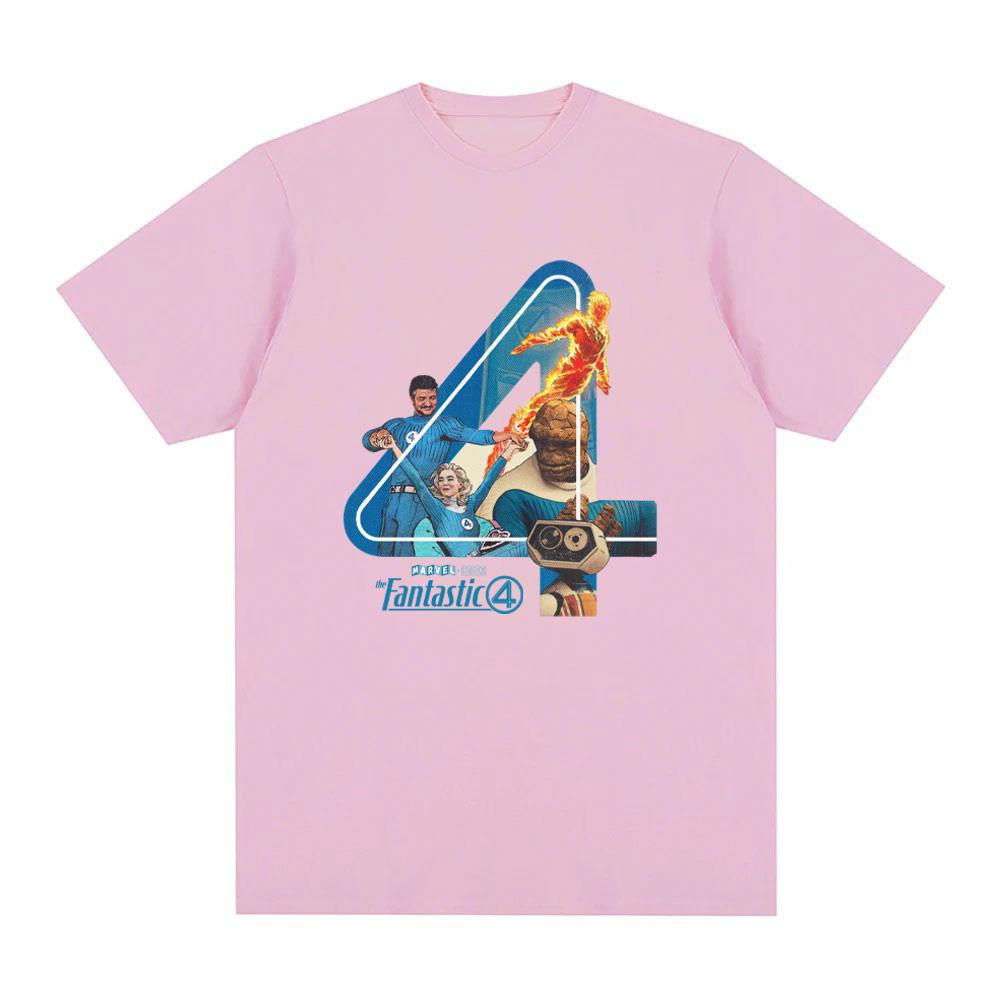 the fantastic fourT Shirt Graphic Printing Hip Hop CottonTee-shirt Short Sleeve Gothic Tshirt Unisex High Quality men/women Tops