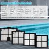 Сверхтонкий фильтр 9991466-R4 Замена для роботов-пылесосов для бассейна Dolphin Active 10, Active 15, Advantage, Cayman, E10 Прочный