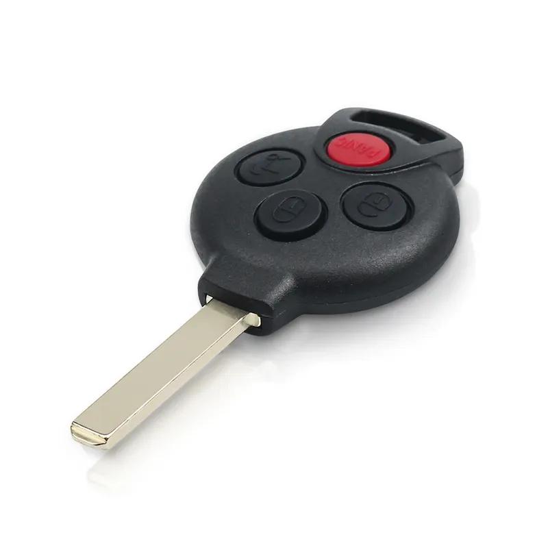 KEYYOU Car Remote Key 315MHz For Mercedes Benz Smart Fortwo 451 2005 -2015 Fob ID46 Chip 4 Buttons Keyless Entry Key