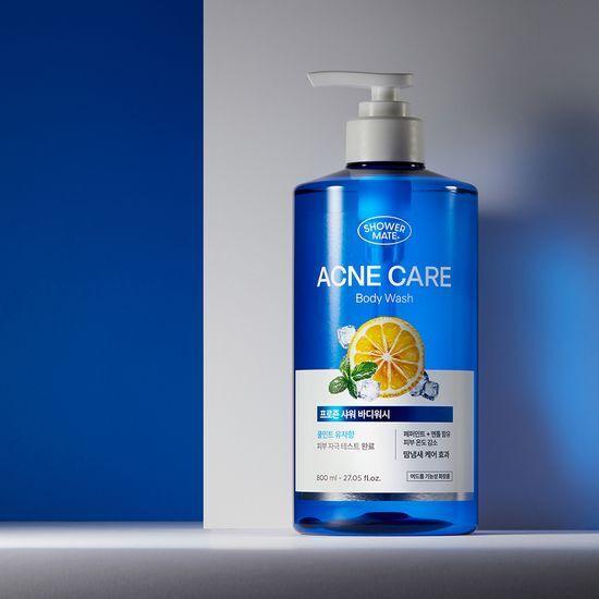 Shower Mate Гель для душа для ухода за кожей, склонной к акне, 800 мл (Выберите 1 из 2 типов)