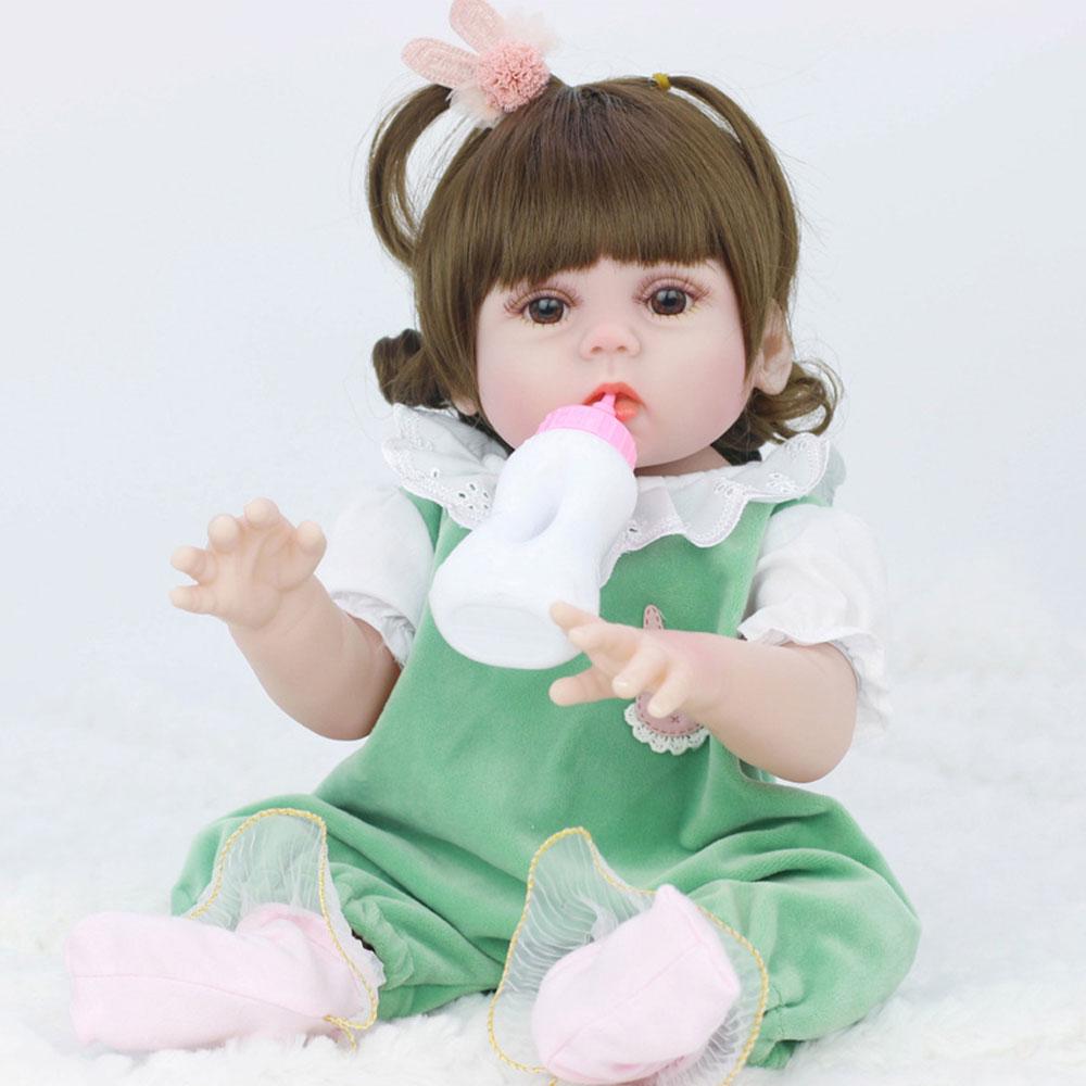53 см кукла-симулятор реборн кукла писающая виниловая кукла-младенец детские игрушки