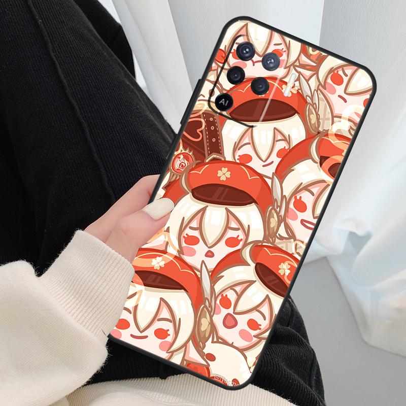 Чехол для игры Genshin Impact для OPPO Find X3 X5 Pro A5 A9 A31 A53 A15 A16 A52 A72 A83 A91 A93 A94 A54 A74 A53S